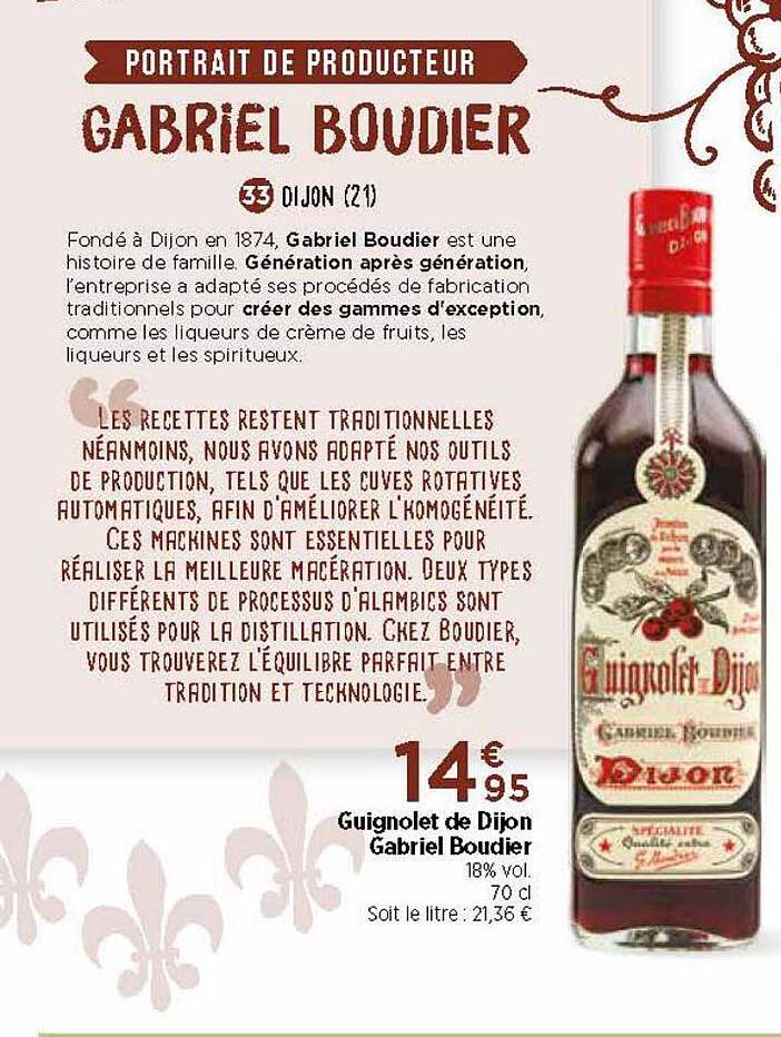 guignolet de dijon gabriel boudier
