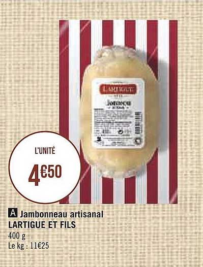jambonneau artisanal lartigue et fils