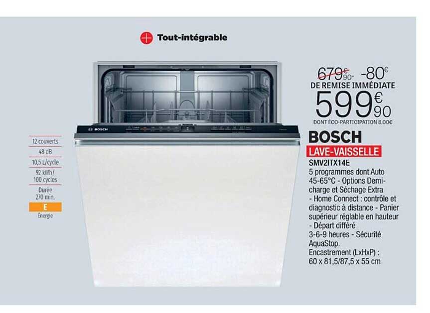 lave-vaisselle bosch