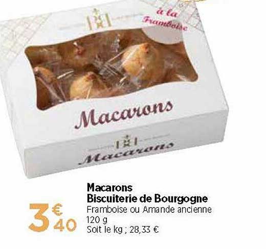 Macarons Biscuiterie De Bourgogne
