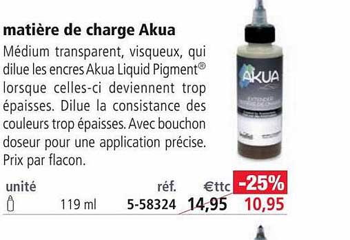 matière de charge akua