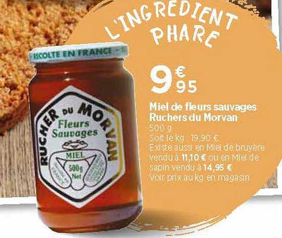 miel de fleurs sauvages ruchers du morvan