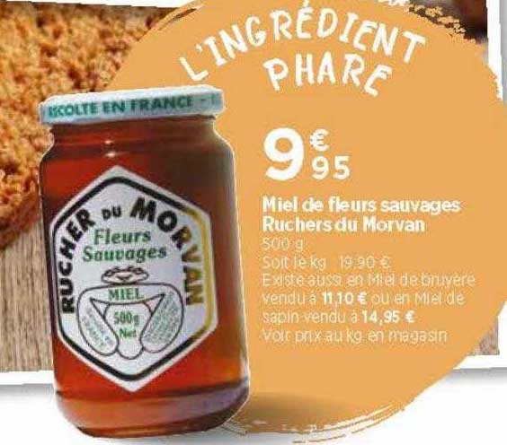 miel de fleurs sauvages ruchers du morvan