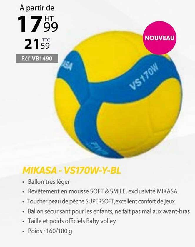 mikasa - vs170w-y-bl