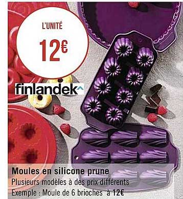 Moules En Silicone Prune Finlandek