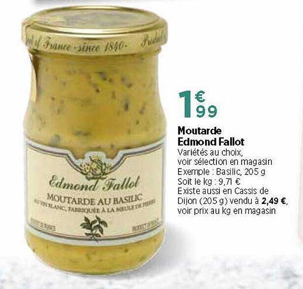 moutarde edmond fallot