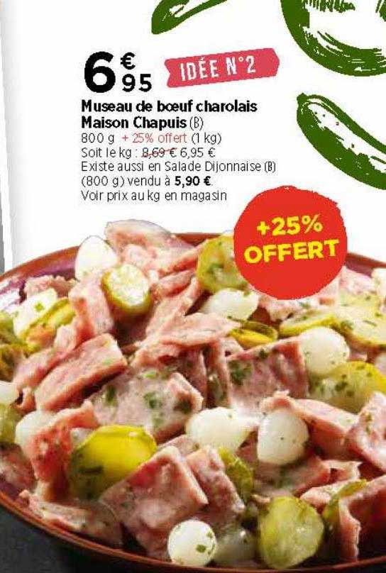 Museau De Boeuf Charolais Maison Chapuis