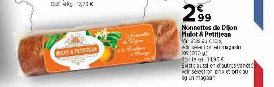 nonnettes de dijon mulot & petitjean