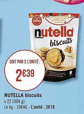 Nutella Biscuits