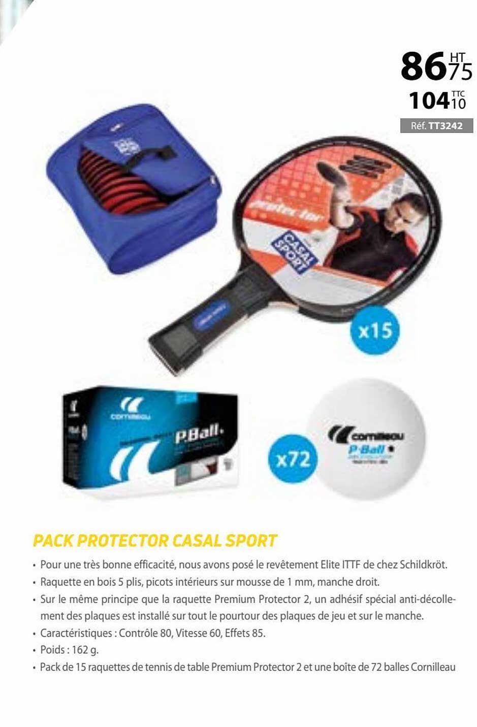 pack protector casal sport