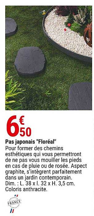 pas japonais "floréal"
