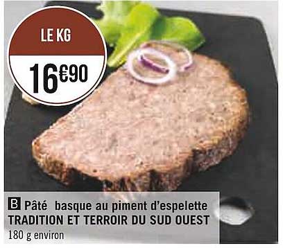 pâté basque au piment d'espelette tradition et terroir du sud ouest