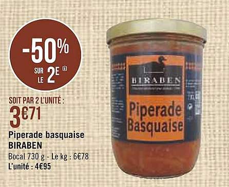 piperade basquaise biraben