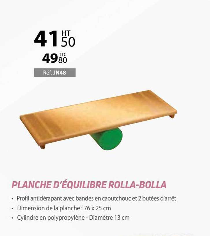 planche d'équilibre rolla-bolla