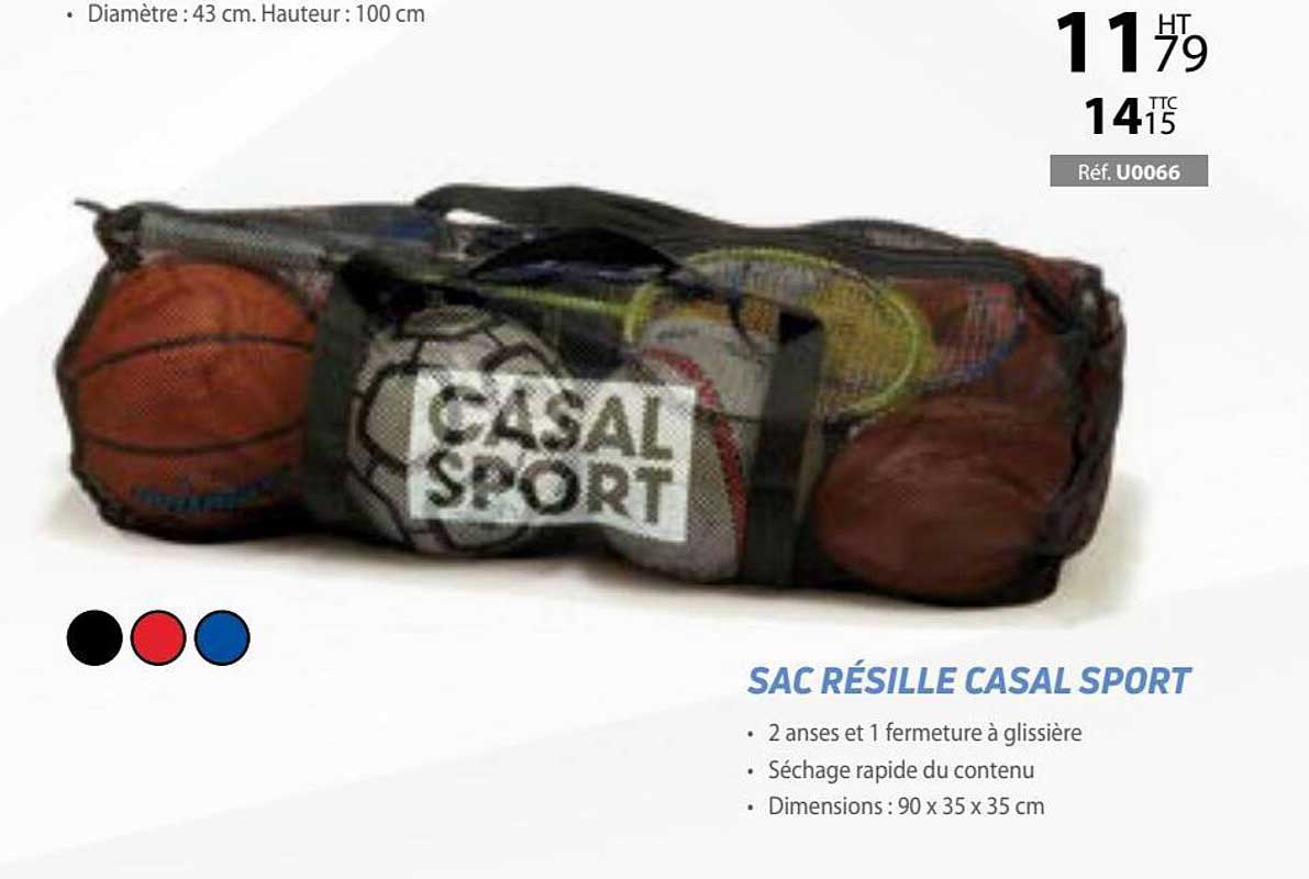 sac résille casal sport