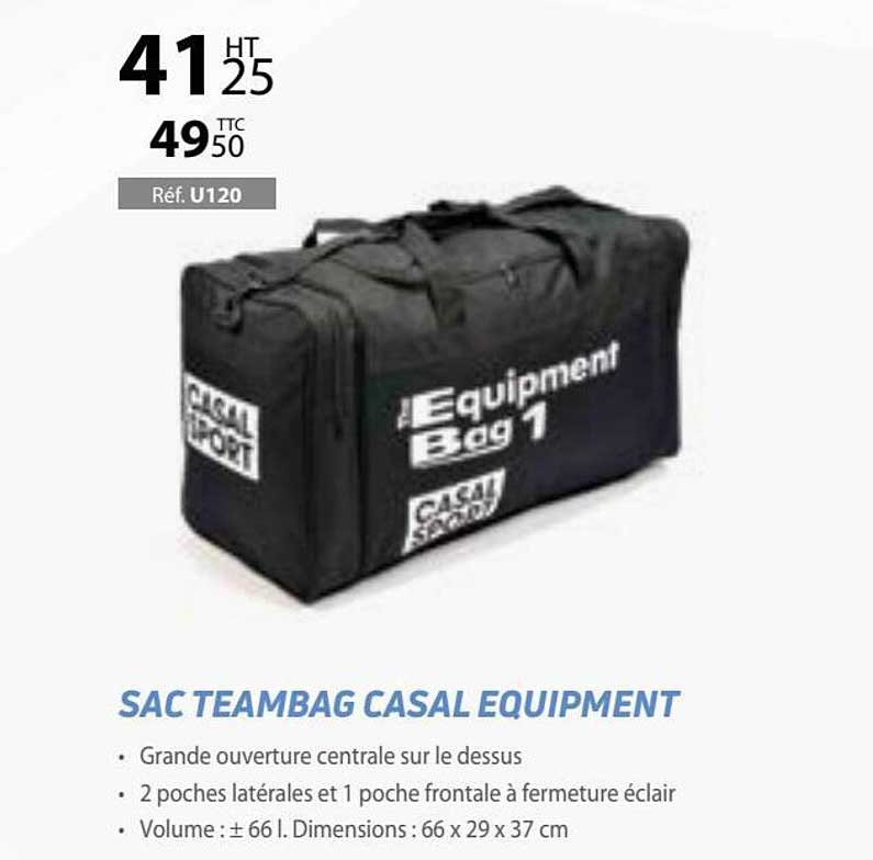 sac teambag casal équipment
