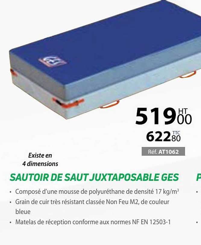 sautoir de saut juxtaposable ges