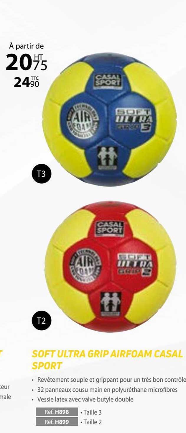 soft ultra grip airfoam casal sport