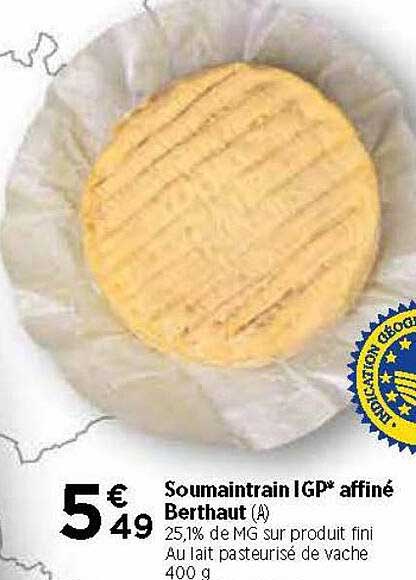 Soumaintrain Igp Affiné Berthaut