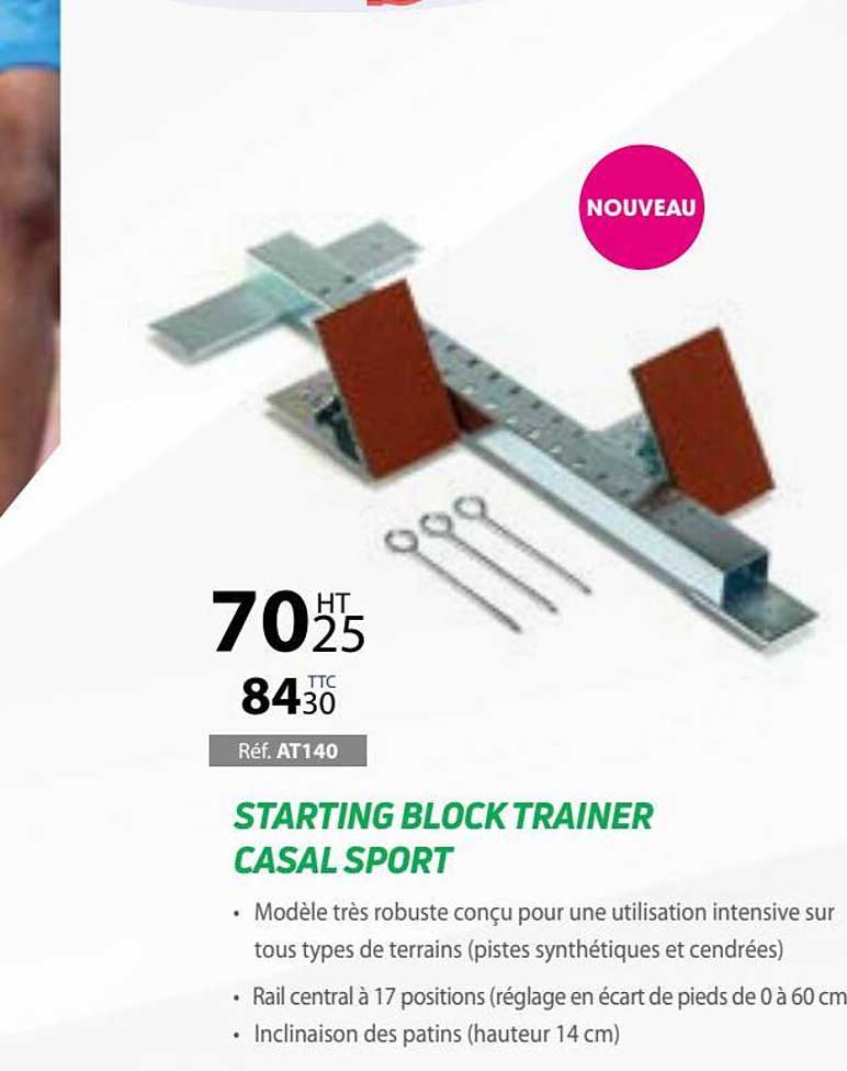 starting block trainer casal sport