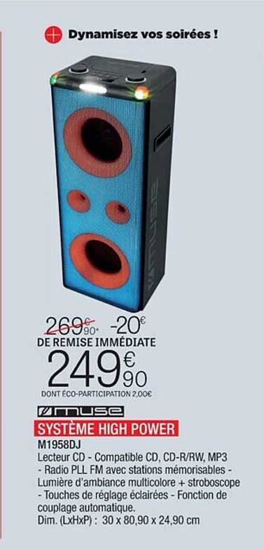 système high power muse