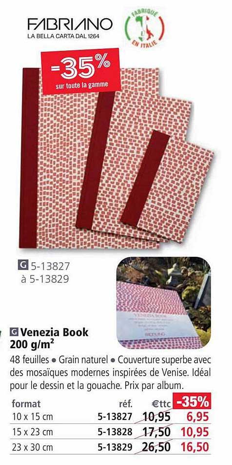 Venezia Book 200 G-m²