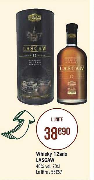 whisky 12 ans lascaw