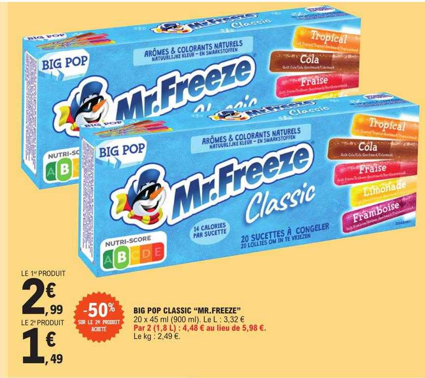 big pop classic "mr freeze"