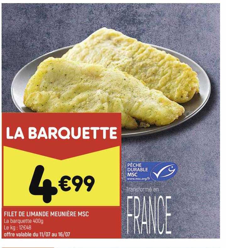 Filet De Limande Meunière Msc