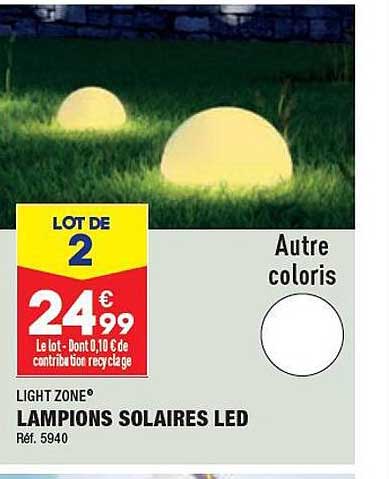 Lampions Solaires Led Light Zone