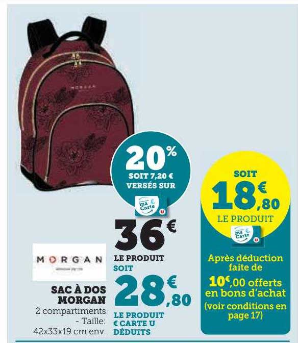 Sac à Dos Morgan
