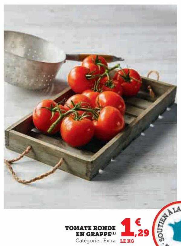 Tomate Ronde En Grappe