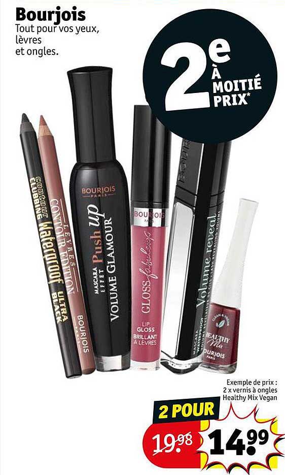 bourjois tout pour vos yeux, lèvres et ongles