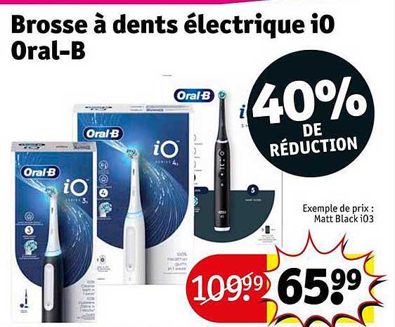 brosse à dents électrique io oral-b