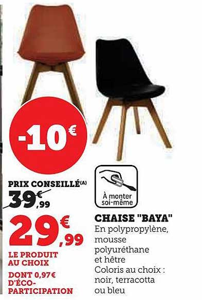 Chaise "baya"