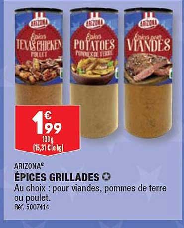 épices Grillades Arizona