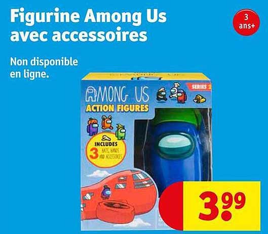 figurine among us avec accessoires
