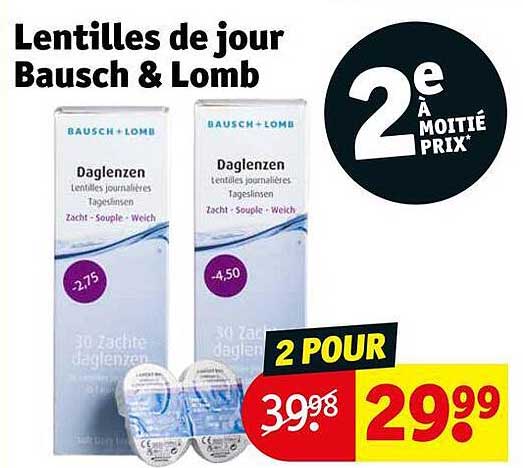 lentilles de jour bausch & lomb