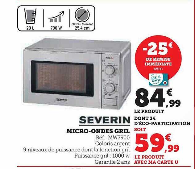 micro-ondes gril severin