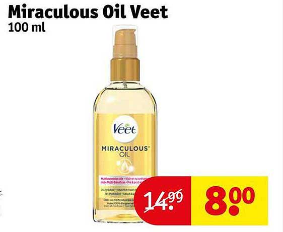 miraculous oil veet