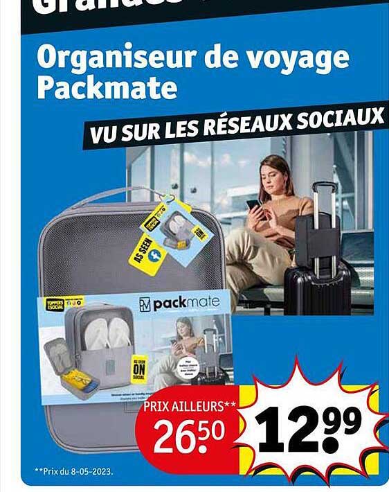 Organiseur De Voyage Packmate