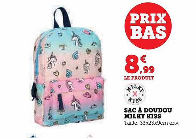 sac à doudou milky kiss