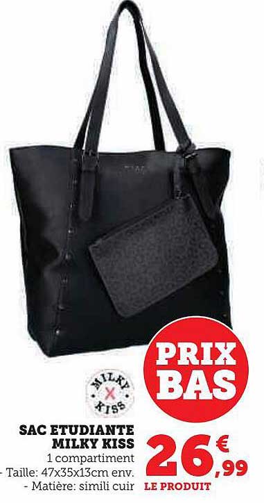 sac étudiante milky kiss