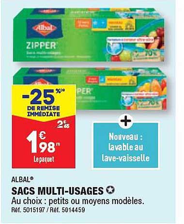 sacs multi-usages albal