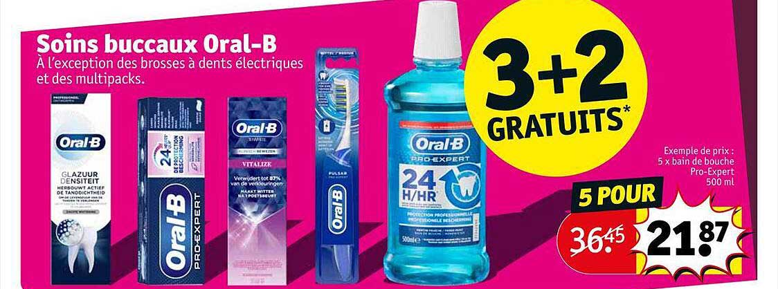 soins buccaux oral-b