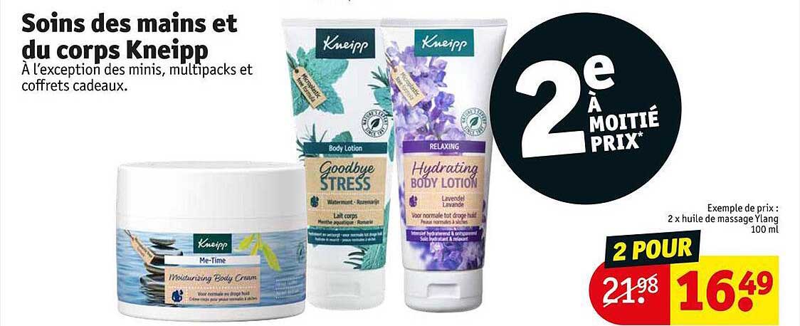 Soins Des Mains Et Du Corps Kneipp