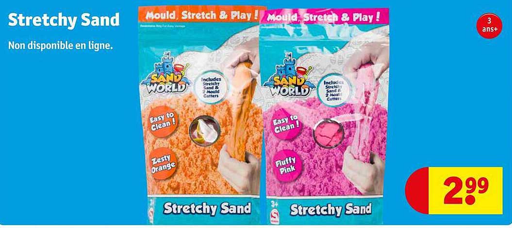 stretchy sand