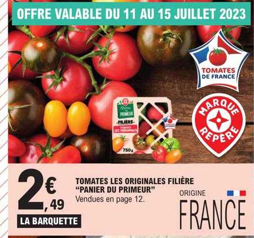 tomates les originales filière "panier du primeur"
