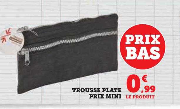 trousse plate prix mini
