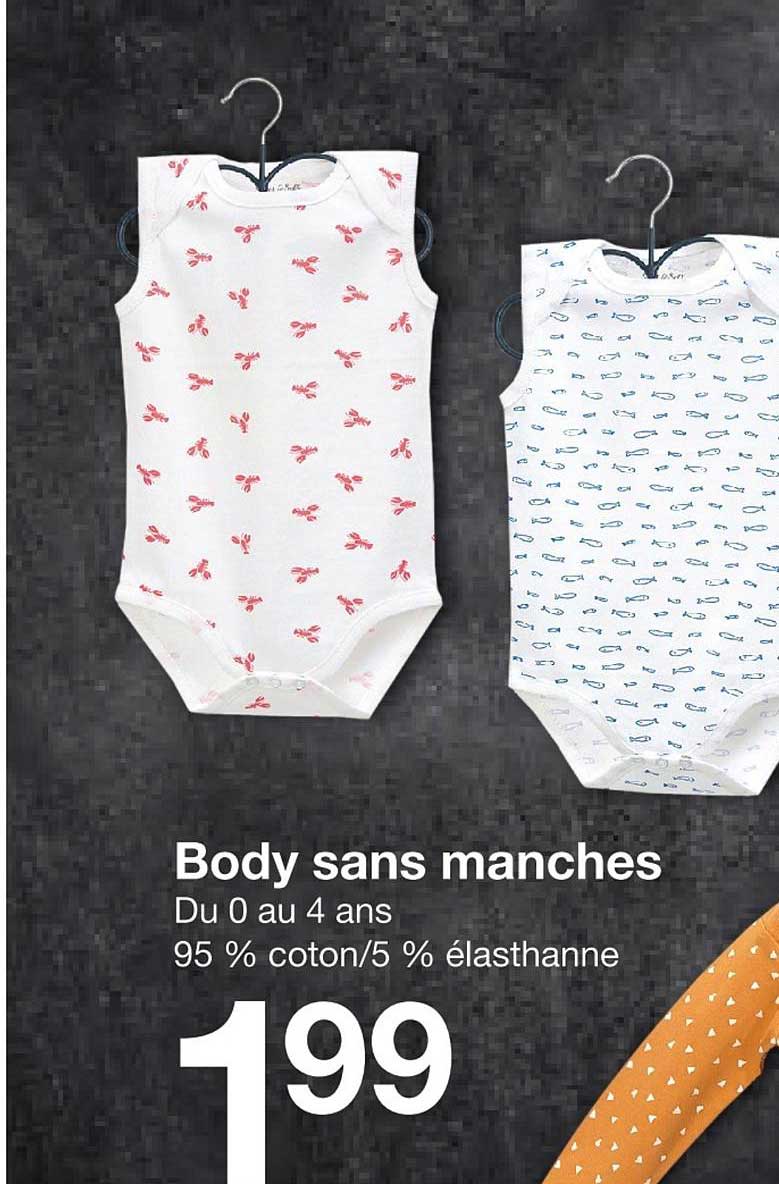 body sans manches